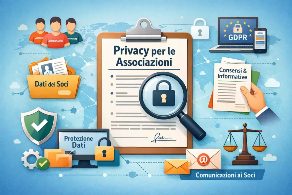 Immagine supporto per redazione privacy