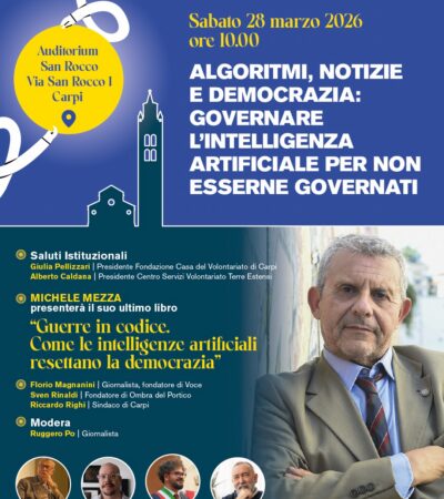 Algoritmi, notizie e democrazia: governare l’intelligenza artificiale per non esserne governati