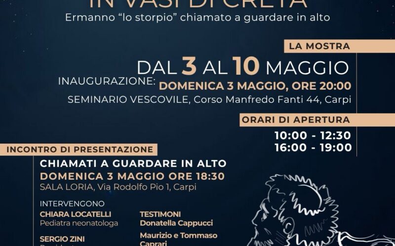 Un tesoro in vasi di creta: mostra nell’ambito del Festival delle Abilità differenti