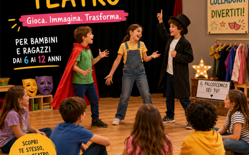 IMPROKIDS SUMMER LAB: CORSO DI TEATRO PER BAMBINI