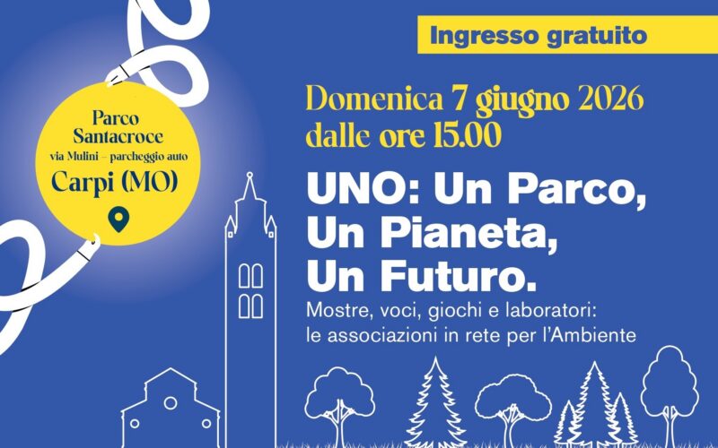 UNO. Un Parco, Un Pianeta, Un Futuro. Domenica 7 giugno ’26 dalle ore 15 Parco Santacroce