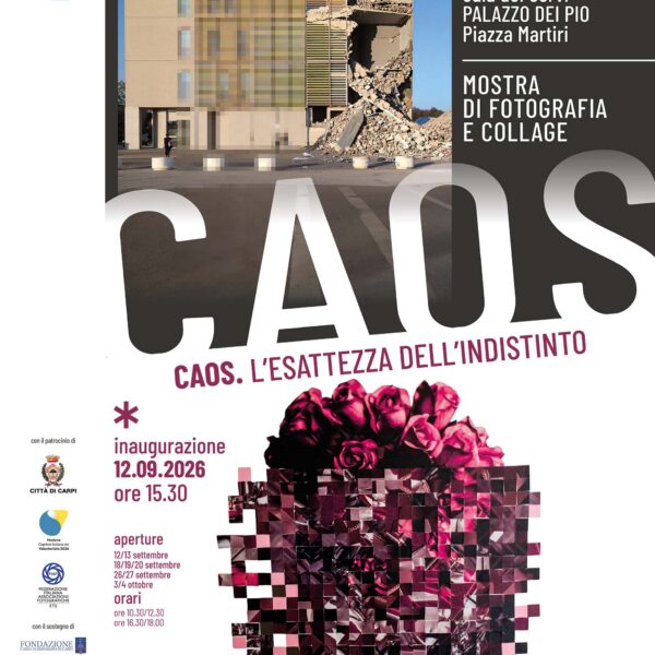 FotoCarpi26, fotografia e collage per esplorare il “CAOS”